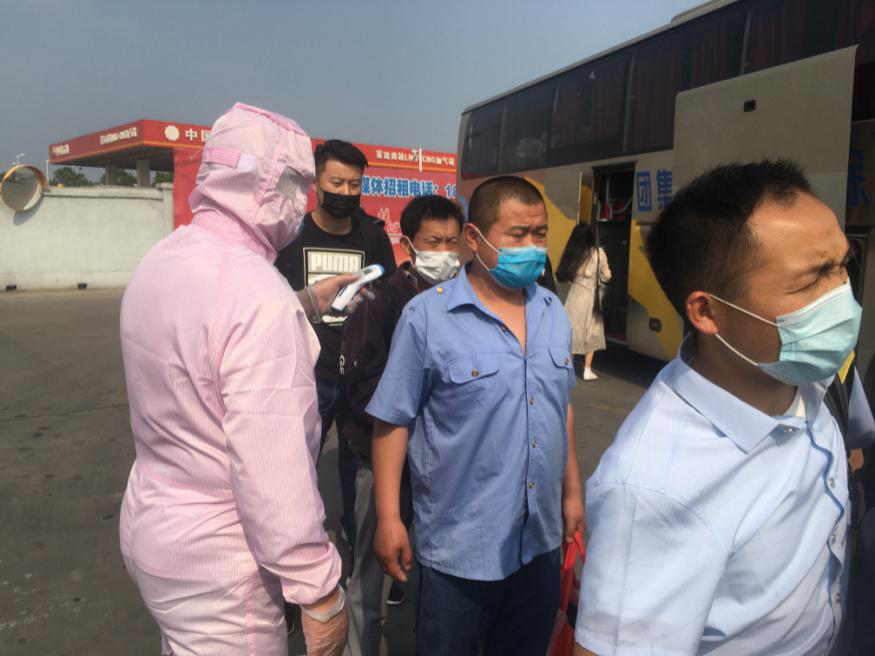 汽車南站客運人 “五一”這樣過