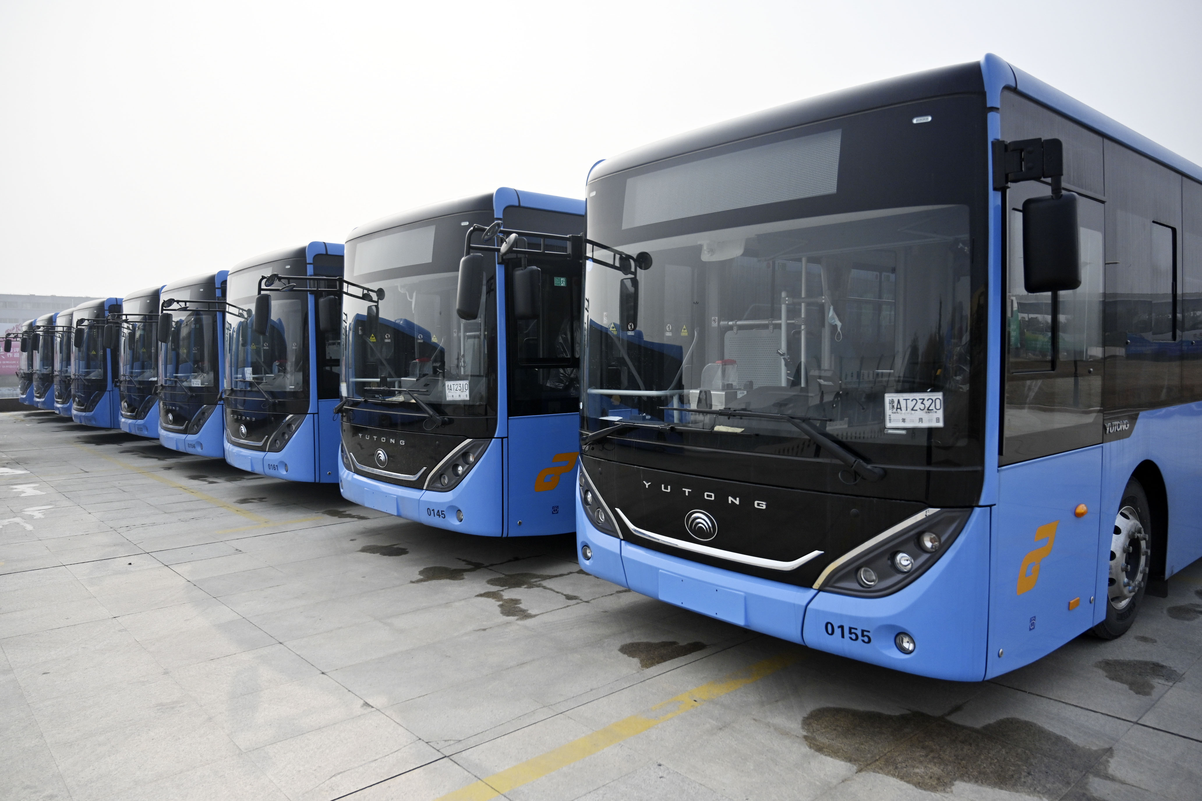 徐州公交新購130臺純電動公交車上線運營