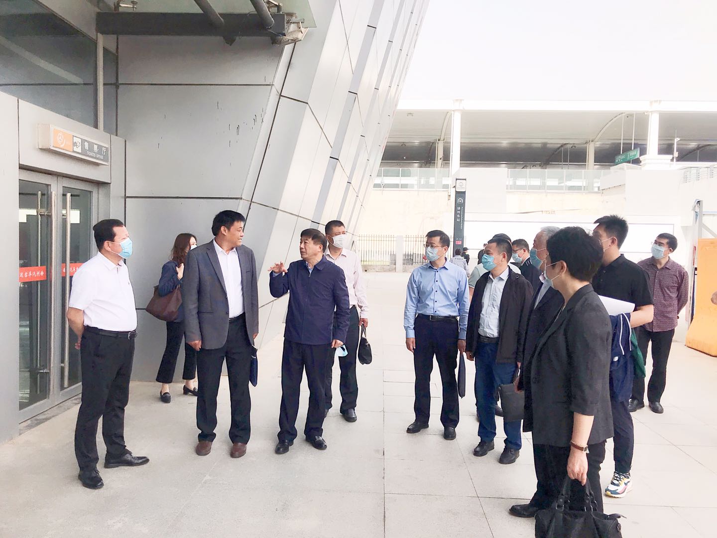淮安市交通運輸局考察組赴徐州汽車客運東站調(diào)研